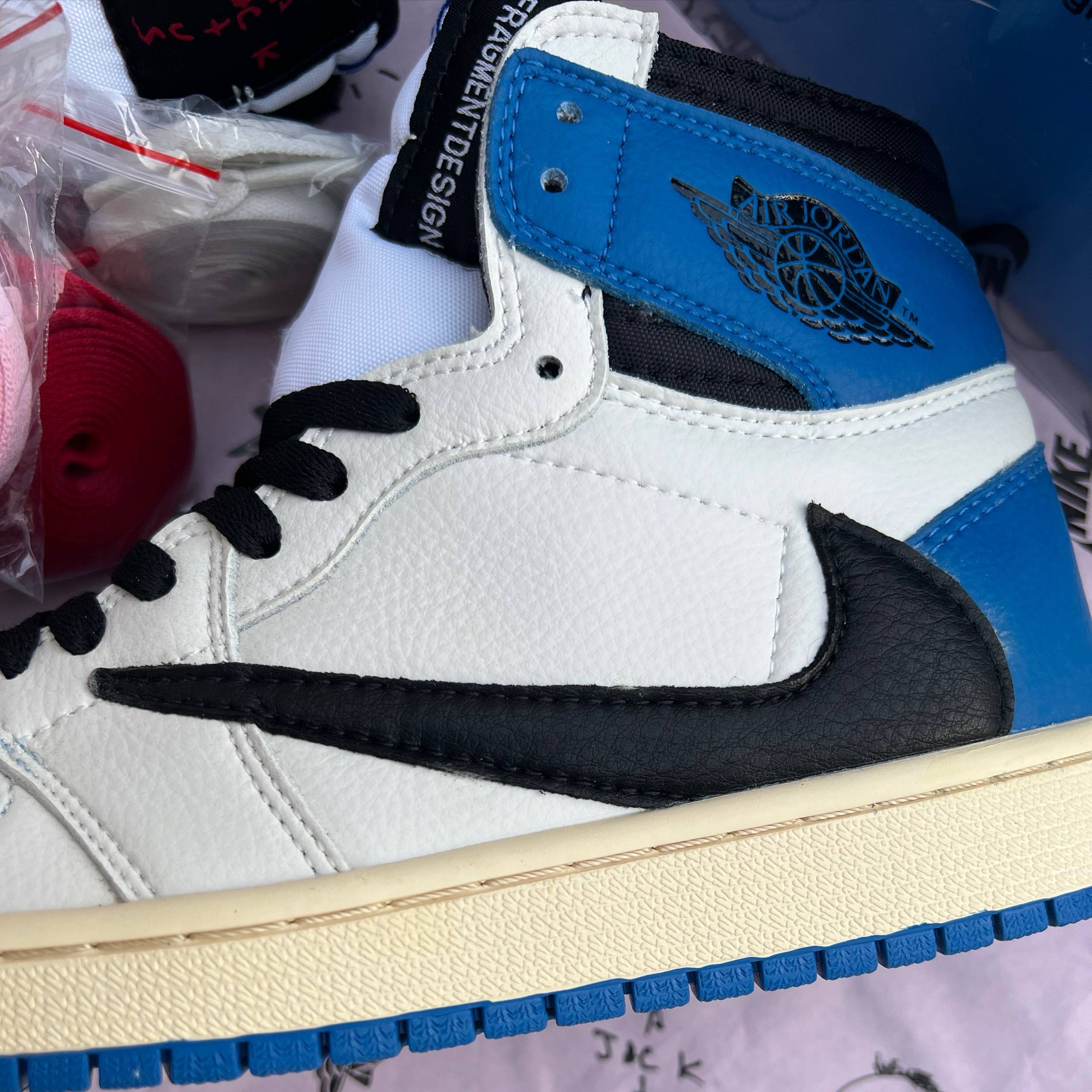 جردن 1 ترویس اسکات فرگمنت Nike Air Jordan 1 Retro High OG SP Travis Scott