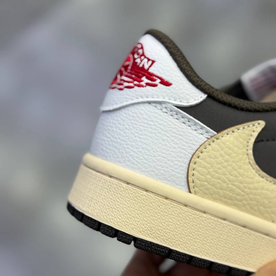 جردن 1 ترویس اسکات موکا Nike Air Jordan 1Travis Scott Mocha