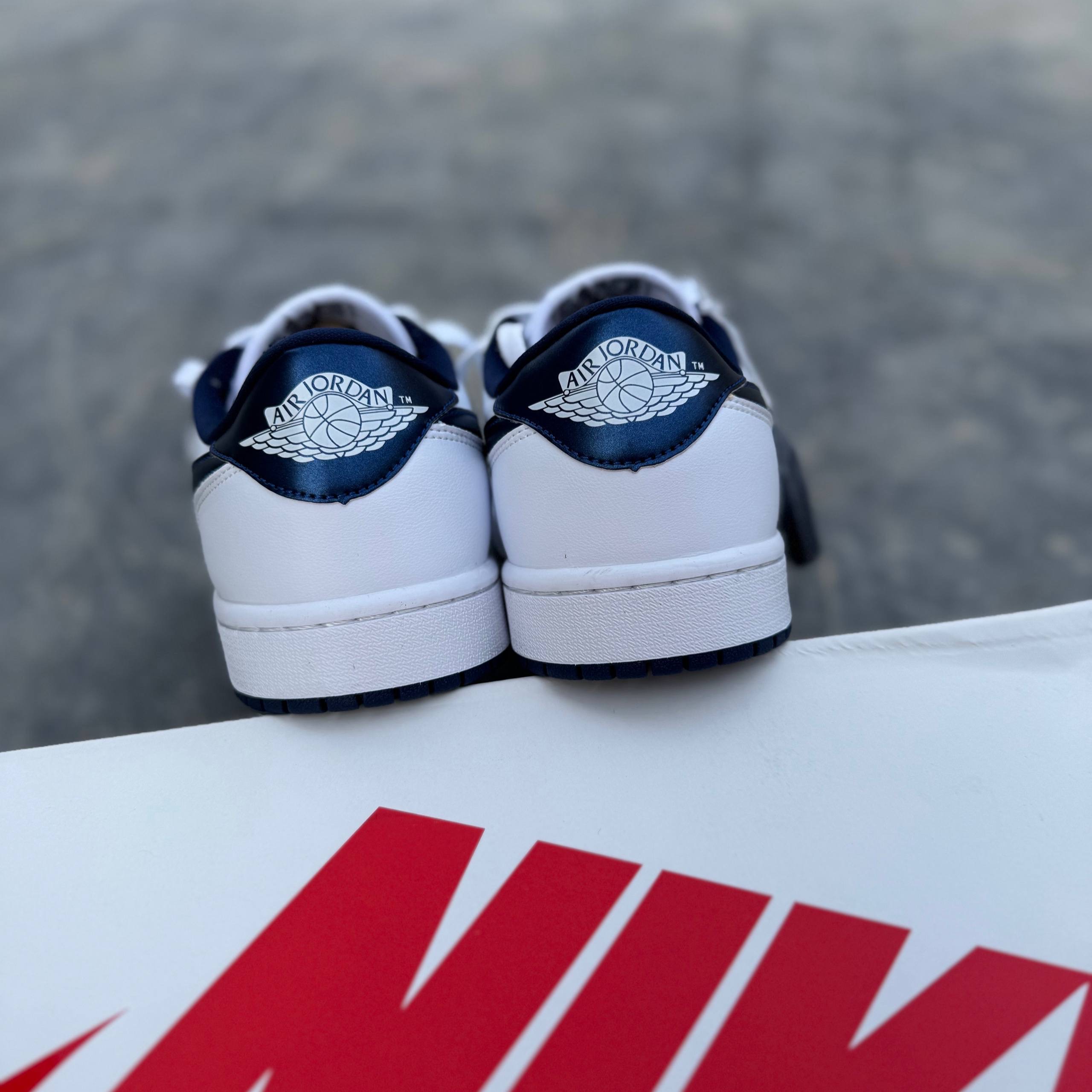 نایک ایر جردن وان متالیک Nike Air Jordan 1 low 85 Metallic Navy