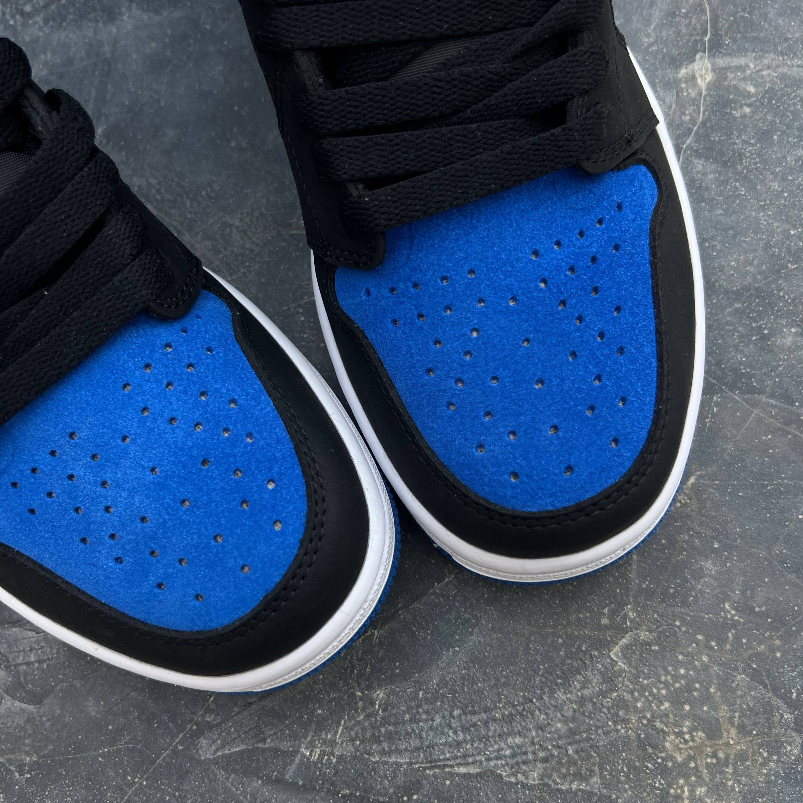 نایکی ایر جردن 1 ساقدار رویال ری ایمجند Nike Air Jordan 1 Retro High OG Royal Reimagined