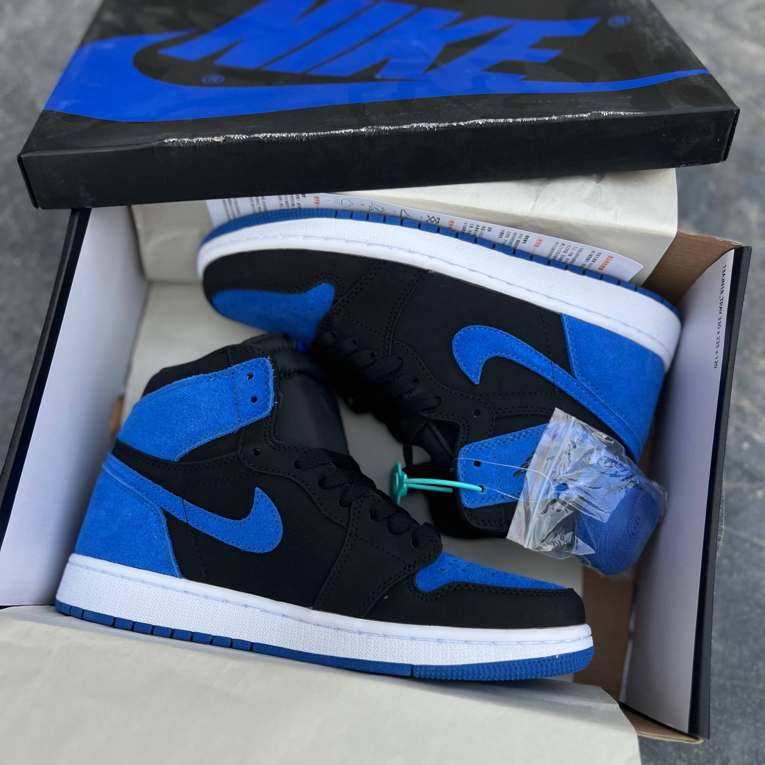 نایکی ایر جردن 1 ساقدار رویال ری ایمجند Nike Air Jordan 1 Retro High OG Royal Reimagined