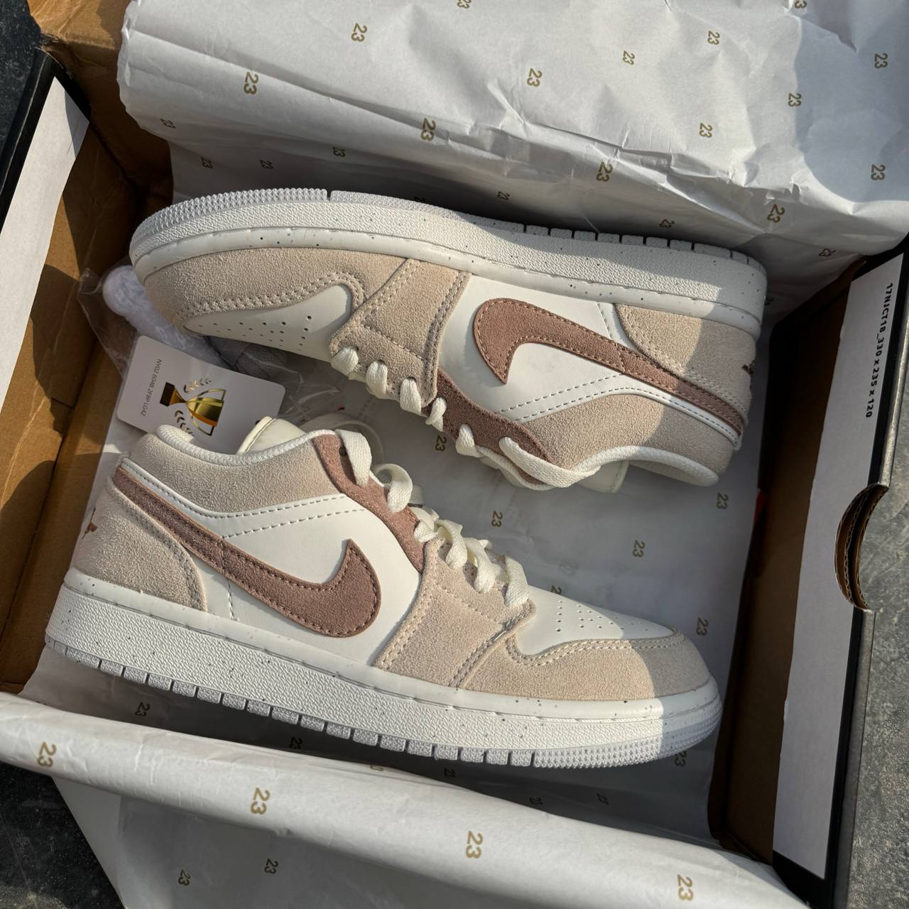 ایر جردن وان لایت براون